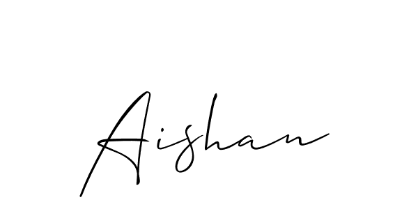 Aishan stylish signature style. Best Handwritten Sign (Allison_Script) for my name. Handwritten Signature Collection Ideas for my name Aishan. Aishan signature style 2 images and pictures png