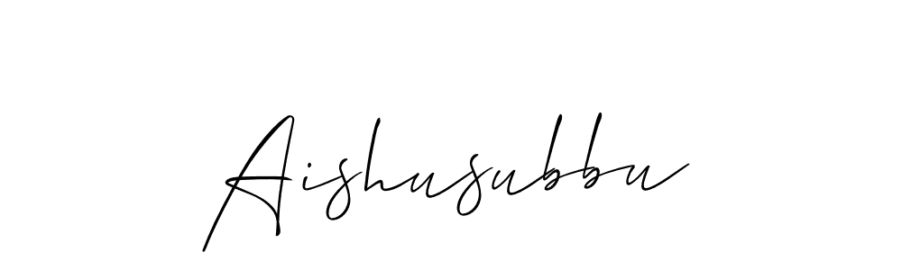 Once you've used our free online signature maker to create your best signature Allison_Script style, it's time to enjoy all of the benefits that Aishusubbu name signing documents. Aishusubbu signature style 2 images and pictures png