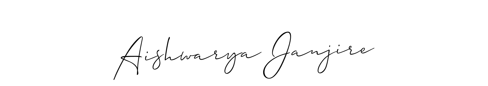 See photos of Aishwarya Janjire official signature by Spectra . Check more albums & portfolios. Read reviews & check more about Allison_Script font. Aishwarya Janjire signature style 2 images and pictures png