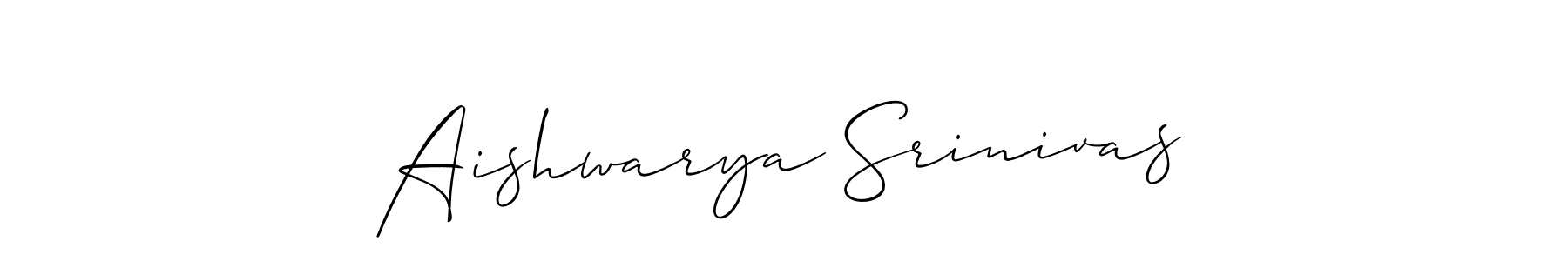 How to Draw Aishwarya Srinivas signature style? Allison_Script is a latest design signature styles for name Aishwarya Srinivas. Aishwarya Srinivas signature style 2 images and pictures png