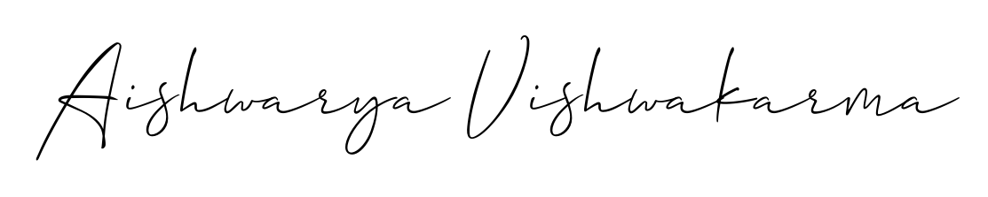 Make a beautiful signature design for name Aishwarya Vishwakarma. Use this online signature maker to create a handwritten signature for free. Aishwarya Vishwakarma signature style 2 images and pictures png