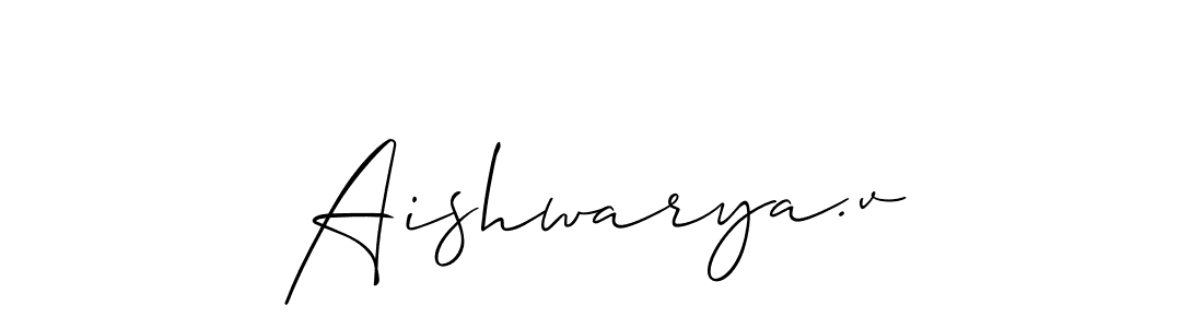 This is the best signature style for the Aishwarya.v name. Also you like these signature font (Allison_Script). Mix name signature. Aishwarya.v signature style 2 images and pictures png