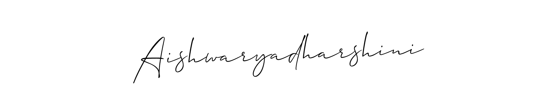 You should practise on your own different ways (Allison_Script) to write your name (Aishwaryadharshini) in signature. don't let someone else do it for you. Aishwaryadharshini signature style 2 images and pictures png