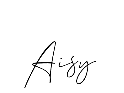 Also You can easily find your signature by using the search form. We will create Aisy name handwritten signature images for you free of cost using Allison_Script sign style. Aisy signature style 2 images and pictures png