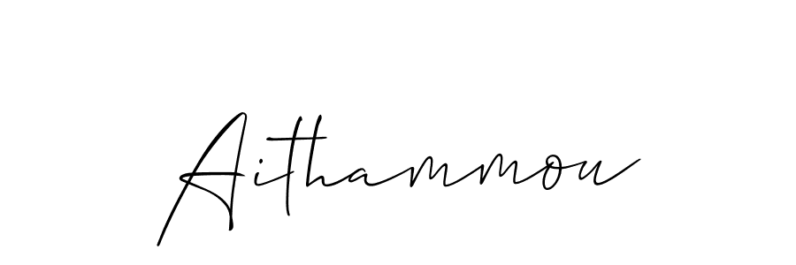 You can use this online signature creator to create a handwritten signature for the name Aithammou. This is the best online autograph maker. Aithammou signature style 2 images and pictures png