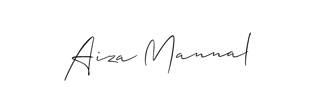 Best and Professional Signature Style for Aiza Mannal. Allison_Script Best Signature Style Collection. Aiza Mannal signature style 2 images and pictures png