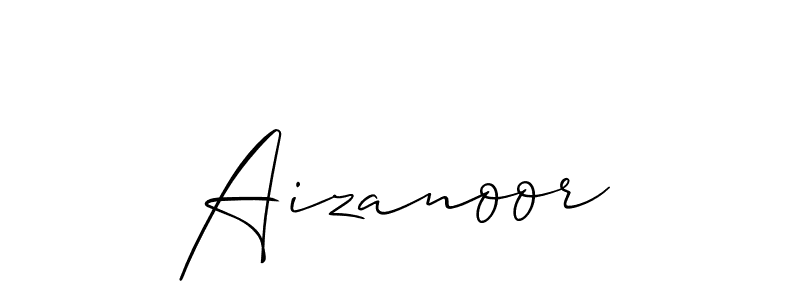 How to Draw Aizanoor signature style? Allison_Script is a latest design signature styles for name Aizanoor. Aizanoor signature style 2 images and pictures png