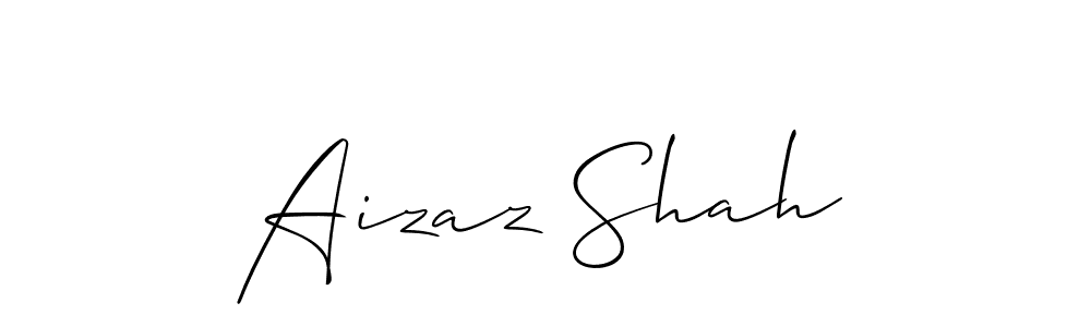 Similarly Allison_Script is the best handwritten signature design. Signature creator online .You can use it as an online autograph creator for name Aizaz Shah. Aizaz Shah signature style 2 images and pictures png