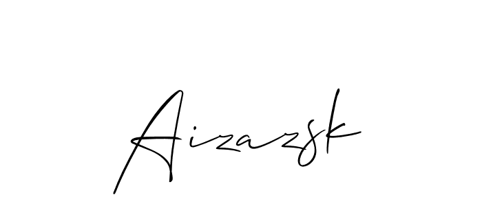 Here are the top 10 professional signature styles for the name Aizazsk. These are the best autograph styles you can use for your name. Aizazsk signature style 2 images and pictures png