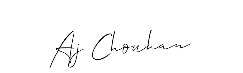 Similarly Allison_Script is the best handwritten signature design. Signature creator online .You can use it as an online autograph creator for name Aj Chouhan. Aj Chouhan signature style 2 images and pictures png