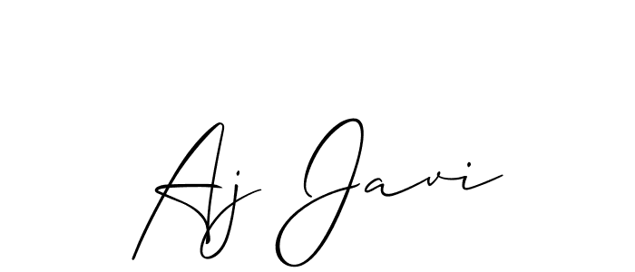 Make a beautiful signature design for name Aj Javi. Use this online signature maker to create a handwritten signature for free. Aj Javi signature style 2 images and pictures png
