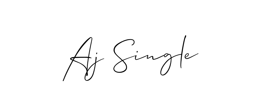 Similarly Allison_Script is the best handwritten signature design. Signature creator online .You can use it as an online autograph creator for name Aj Single. Aj Single signature style 2 images and pictures png