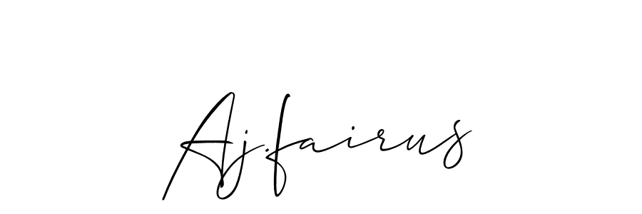 How to Draw Aj.fairus signature style? Allison_Script is a latest design signature styles for name Aj.fairus. Aj.fairus signature style 2 images and pictures png