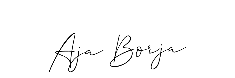 This is the best signature style for the Aja Borja name. Also you like these signature font (Allison_Script). Mix name signature. Aja Borja signature style 2 images and pictures png