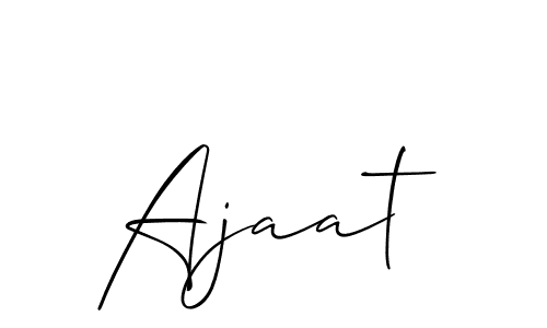 Once you've used our free online signature maker to create your best signature Allison_Script style, it's time to enjoy all of the benefits that Ajaat name signing documents. Ajaat signature style 2 images and pictures png