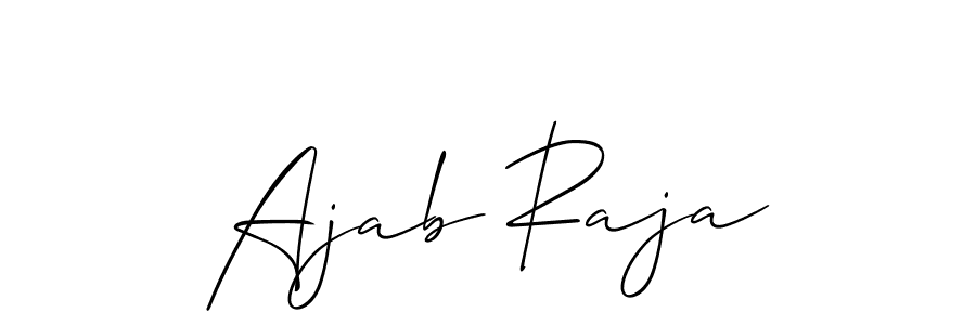 Make a short Ajab Raja signature style. Manage your documents anywhere anytime using Allison_Script. Create and add eSignatures, submit forms, share and send files easily. Ajab Raja signature style 2 images and pictures png