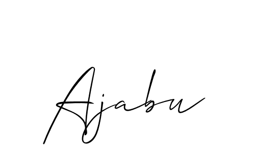 It looks lik you need a new signature style for name Ajabu. Design unique handwritten (Allison_Script) signature with our free signature maker in just a few clicks. Ajabu signature style 2 images and pictures png