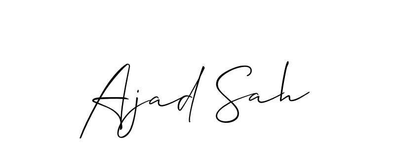 See photos of Ajad Sah official signature by Spectra . Check more albums & portfolios. Read reviews & check more about Allison_Script font. Ajad Sah signature style 2 images and pictures png