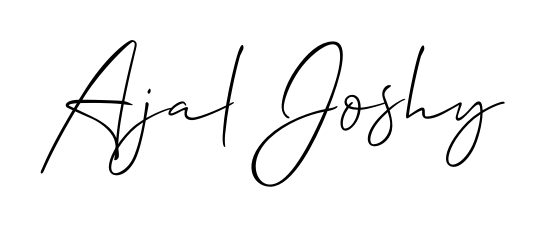 Make a beautiful signature design for name Ajal Joshy. With this signature (Allison_Script) style, you can create a handwritten signature for free. Ajal Joshy signature style 2 images and pictures png