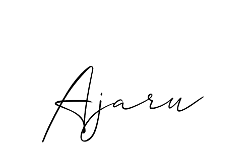 Here are the top 10 professional signature styles for the name Ajaru. These are the best autograph styles you can use for your name. Ajaru signature style 2 images and pictures png