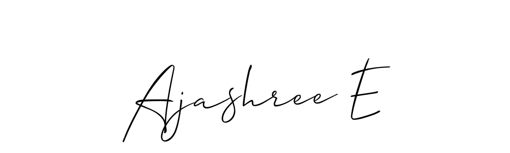 Check out images of Autograph of Ajashree E name. Actor Ajashree E Signature Style. Allison_Script is a professional sign style online. Ajashree E signature style 2 images and pictures png