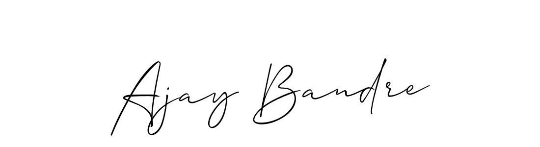 You can use this online signature creator to create a handwritten signature for the name Ajay Bandre. This is the best online autograph maker. Ajay Bandre signature style 2 images and pictures png