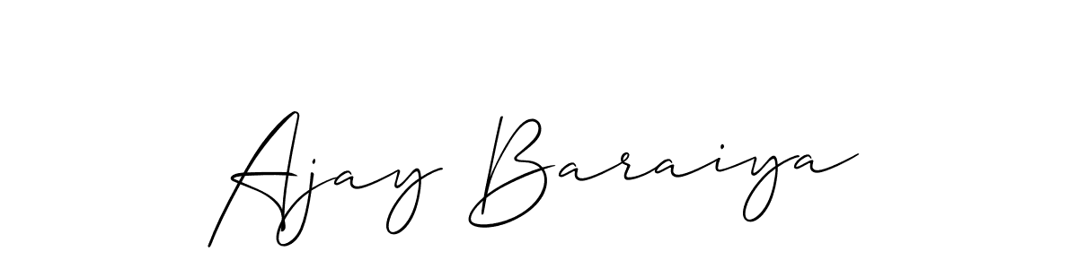 Once you've used our free online signature maker to create your best signature Allison_Script style, it's time to enjoy all of the benefits that Ajay Baraiya name signing documents. Ajay Baraiya signature style 2 images and pictures png