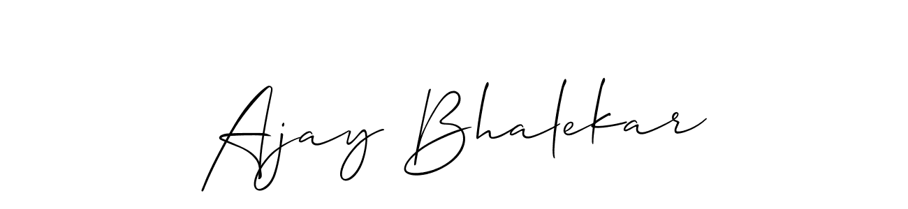 Best and Professional Signature Style for Ajay Bhalekar. Allison_Script Best Signature Style Collection. Ajay Bhalekar signature style 2 images and pictures png