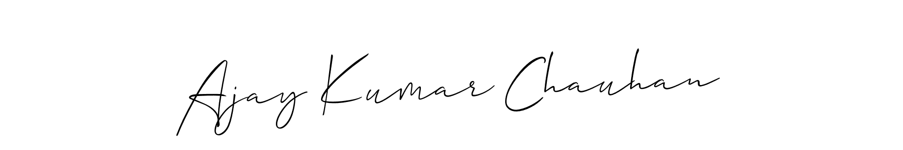 See photos of Ajay Kumar Chauhan official signature by Spectra . Check more albums & portfolios. Read reviews & check more about Allison_Script font. Ajay Kumar Chauhan signature style 2 images and pictures png