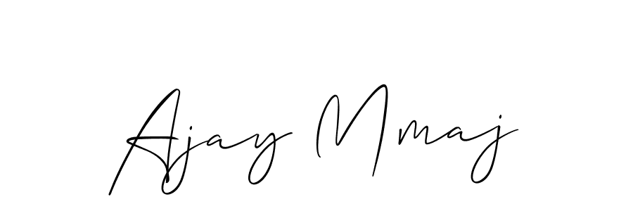 if you are searching for the best signature style for your name Ajay Mmaj. so please give up your signature search. here we have designed multiple signature styles  using Allison_Script. Ajay Mmaj signature style 2 images and pictures png