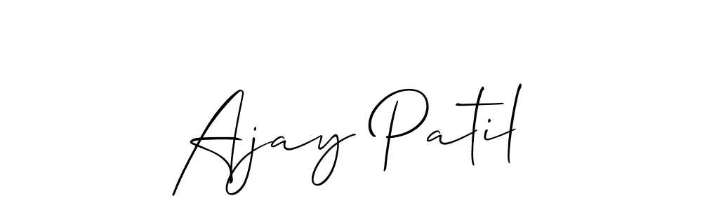 Once you've used our free online signature maker to create your best signature Allison_Script style, it's time to enjoy all of the benefits that Ajay Patil name signing documents. Ajay Patil signature style 2 images and pictures png