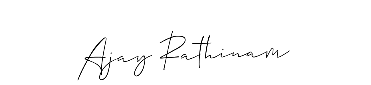 Once you've used our free online signature maker to create your best signature Allison_Script style, it's time to enjoy all of the benefits that Ajay Rathinam name signing documents. Ajay Rathinam signature style 2 images and pictures png