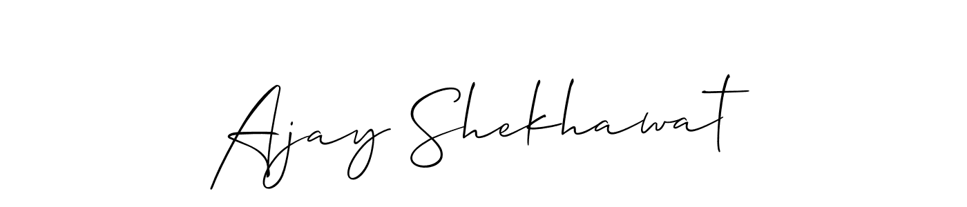 Best and Professional Signature Style for Ajay Shekhawat. Allison_Script Best Signature Style Collection. Ajay Shekhawat signature style 2 images and pictures png