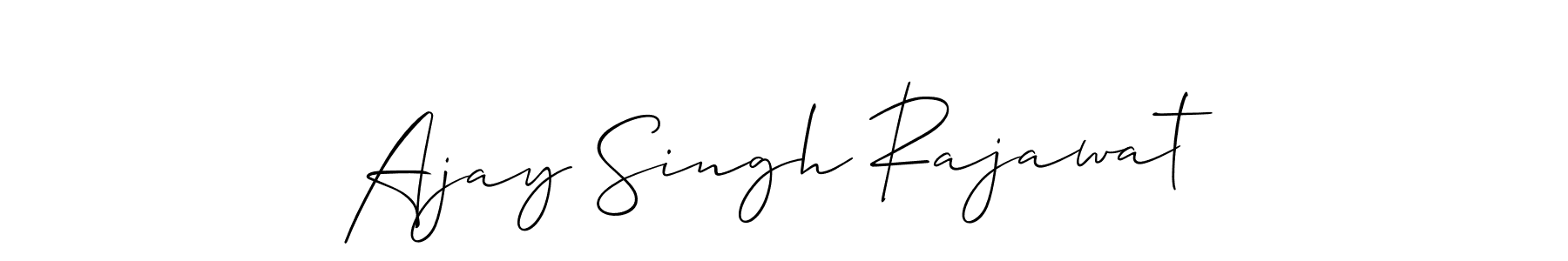 Also You can easily find your signature by using the search form. We will create Ajay Singh Rajawat name handwritten signature images for you free of cost using Allison_Script sign style. Ajay Singh Rajawat signature style 2 images and pictures png