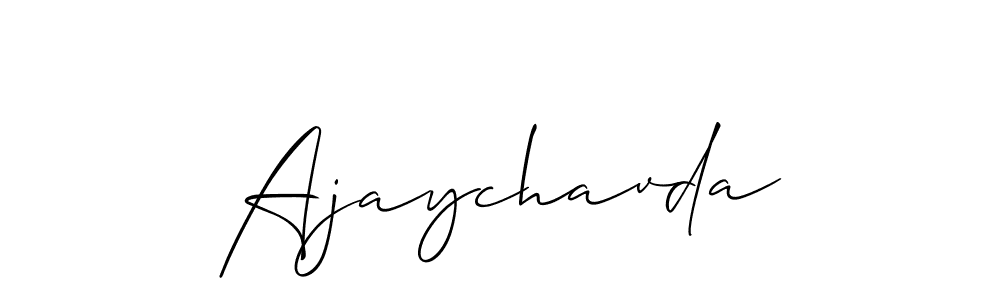 Make a beautiful signature design for name Ajaychavda. Use this online signature maker to create a handwritten signature for free. Ajaychavda signature style 2 images and pictures png