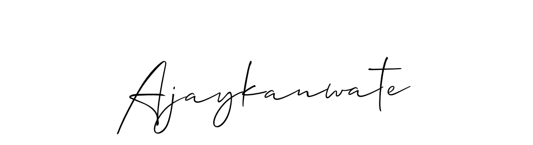 Make a beautiful signature design for name Ajaykanwate. Use this online signature maker to create a handwritten signature for free. Ajaykanwate signature style 2 images and pictures png