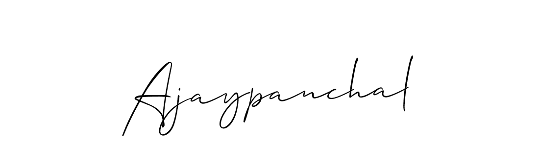 Make a beautiful signature design for name Ajaypanchal. Use this online signature maker to create a handwritten signature for free. Ajaypanchal signature style 2 images and pictures png