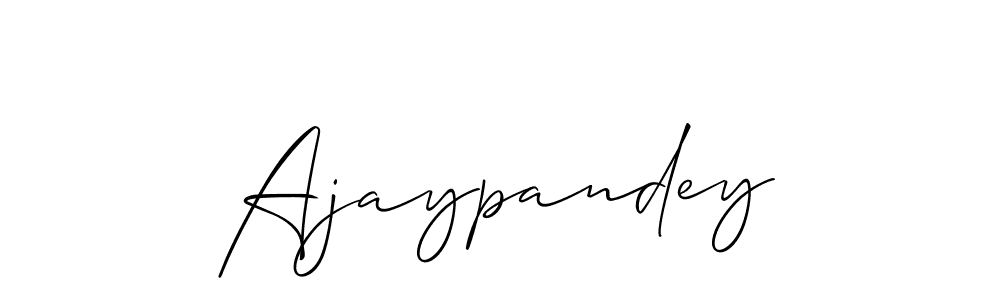 Ajaypandey stylish signature style. Best Handwritten Sign (Allison_Script) for my name. Handwritten Signature Collection Ideas for my name Ajaypandey. Ajaypandey signature style 2 images and pictures png