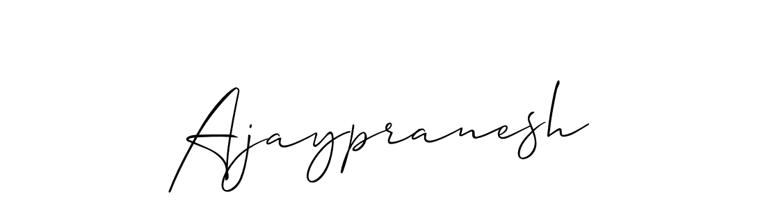 Best and Professional Signature Style for Ajaypranesh. Allison_Script Best Signature Style Collection. Ajaypranesh signature style 2 images and pictures png