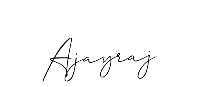 if you are searching for the best signature style for your name Ajayraj. so please give up your signature search. here we have designed multiple signature styles  using Allison_Script. Ajayraj signature style 2 images and pictures png