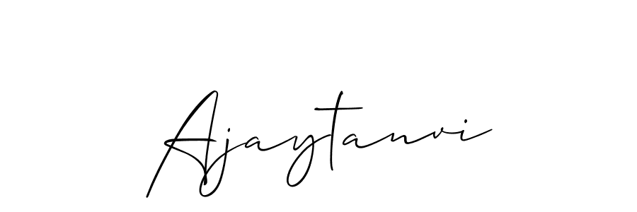 Make a beautiful signature design for name Ajaytanvi. Use this online signature maker to create a handwritten signature for free. Ajaytanvi signature style 2 images and pictures png