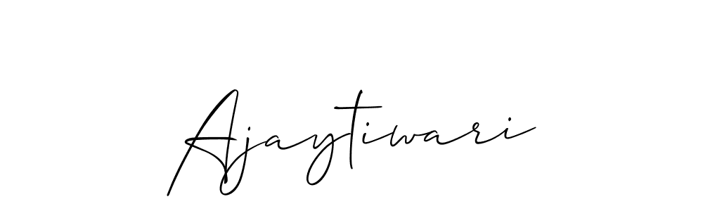 It looks lik you need a new signature style for name Ajaytiwari. Design unique handwritten (Allison_Script) signature with our free signature maker in just a few clicks. Ajaytiwari signature style 2 images and pictures png