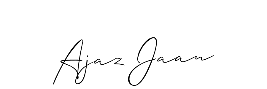 Here are the top 10 professional signature styles for the name Ajaz Jaan. These are the best autograph styles you can use for your name. Ajaz Jaan signature style 2 images and pictures png