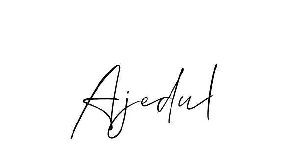 if you are searching for the best signature style for your name Ajedul. so please give up your signature search. here we have designed multiple signature styles  using Allison_Script. Ajedul signature style 2 images and pictures png