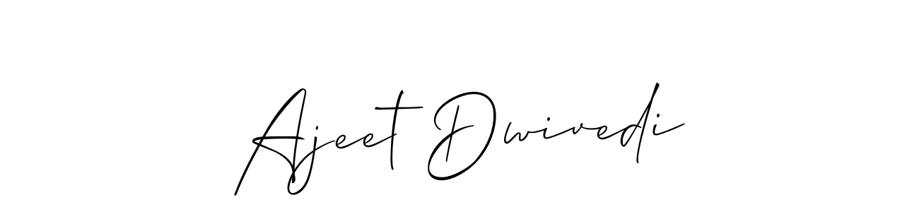 Make a beautiful signature design for name Ajeet Dwivedi. Use this online signature maker to create a handwritten signature for free. Ajeet Dwivedi signature style 2 images and pictures png