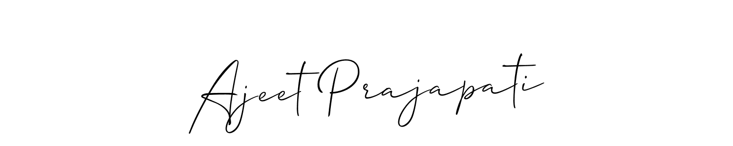 See photos of Ajeet Prajapati official signature by Spectra . Check more albums & portfolios. Read reviews & check more about Allison_Script font. Ajeet Prajapati signature style 2 images and pictures png