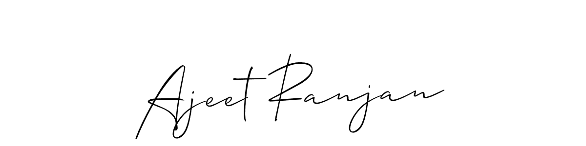 This is the best signature style for the Ajeet Ranjan name. Also you like these signature font (Allison_Script). Mix name signature. Ajeet Ranjan signature style 2 images and pictures png