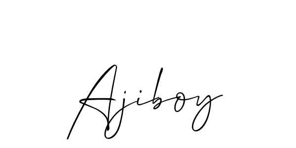 Best and Professional Signature Style for Ajiboy. Allison_Script Best Signature Style Collection. Ajiboy signature style 2 images and pictures png