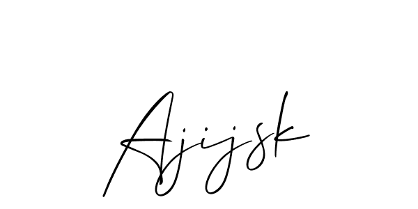 Here are the top 10 professional signature styles for the name Ajijsk. These are the best autograph styles you can use for your name. Ajijsk signature style 2 images and pictures png
