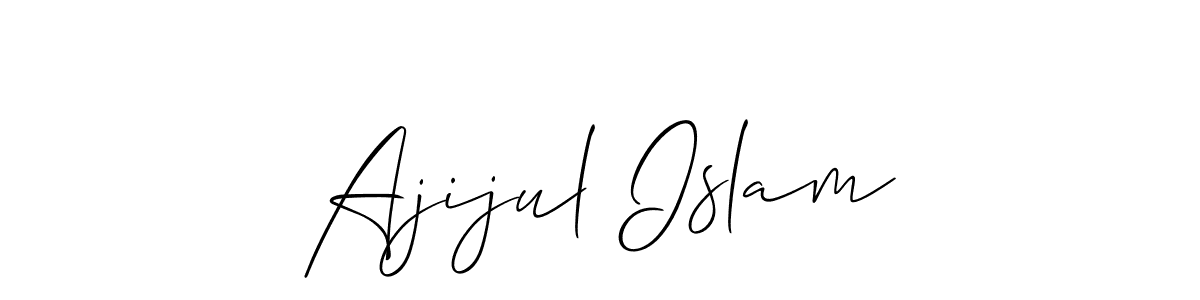 Once you've used our free online signature maker to create your best signature Allison_Script style, it's time to enjoy all of the benefits that Ajijul Islam name signing documents. Ajijul Islam signature style 2 images and pictures png